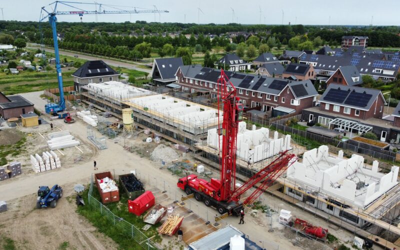 Prefab Woningen Geplaatst in Biddinghuizen, Flevoland